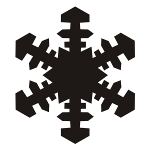 Snowflake PNG image-7542